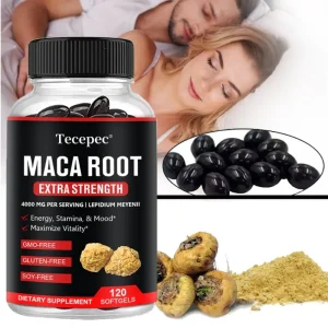 Black Maca Root, Natural Energy Supplement