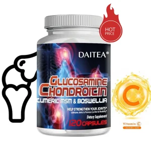 Glucosamine Chondroitin MSM Complex Supplement with Collagen Curcumin