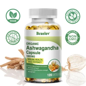 BCuelov Ashwagandha Extract Capsules
