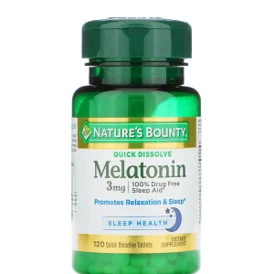 Nature's Bounty Melatonin 3Mg 120 Pcs