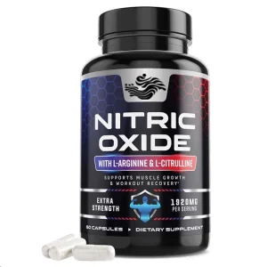 Nitric Oxide Supplement w/ L Arginine & Citrulline Malate